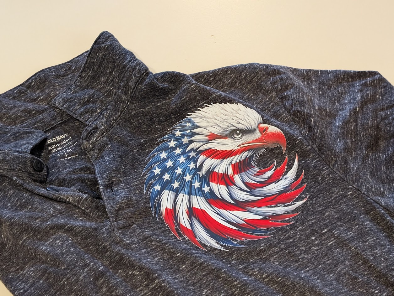 Custom DTF printed apparel — Print N Award