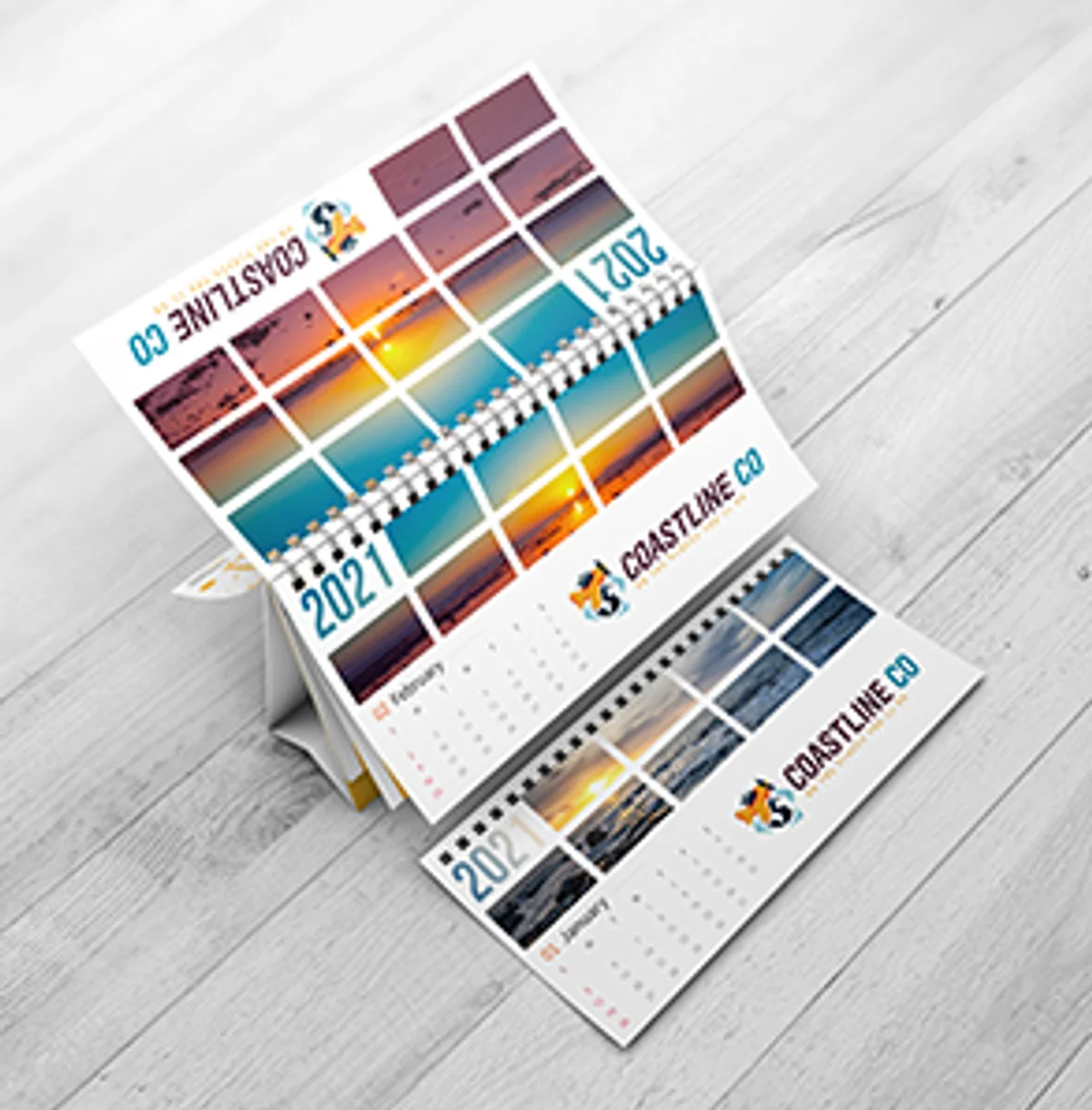 Custom branded calendars