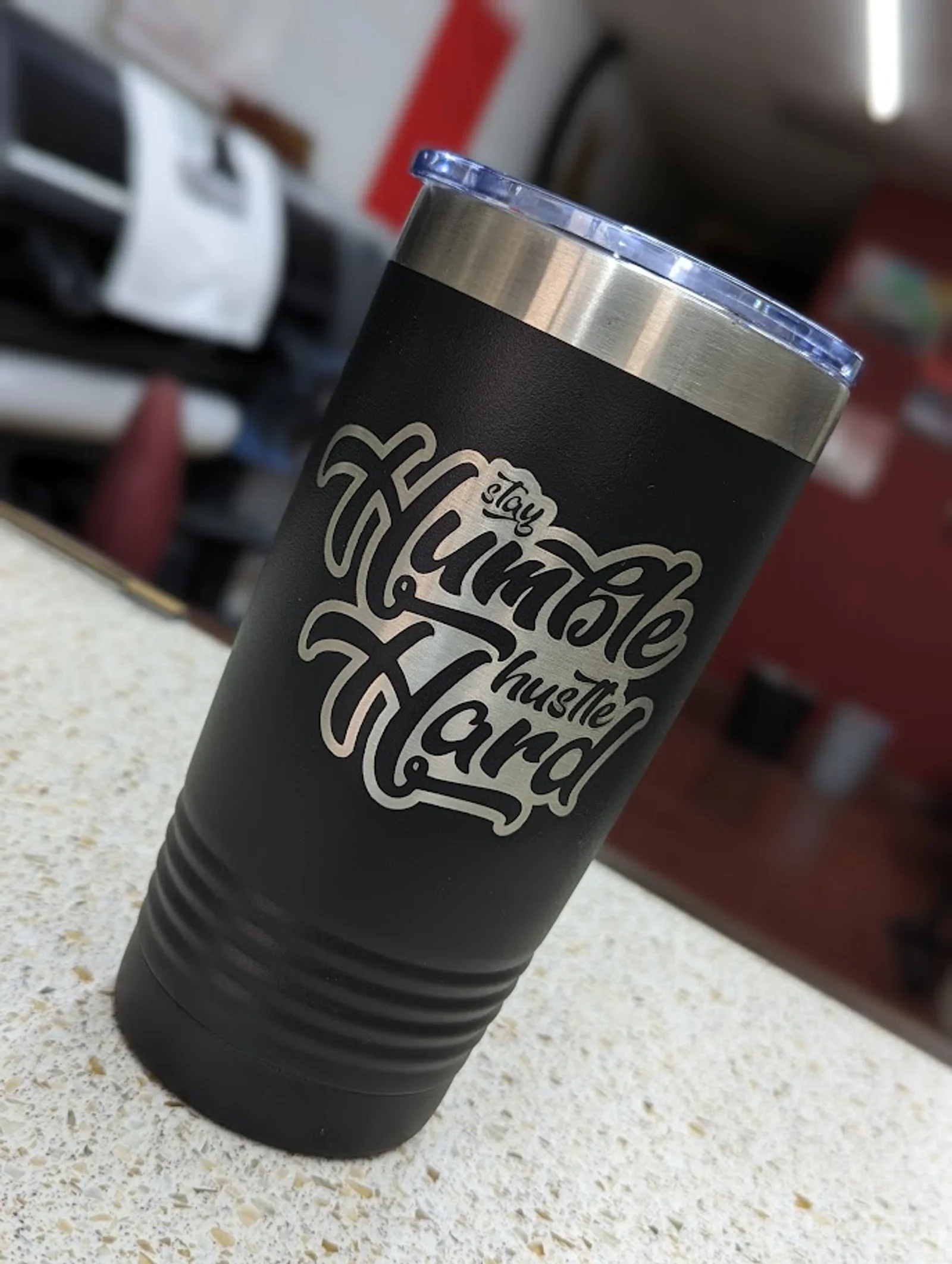 Custom engraved tumbler - Print N Award