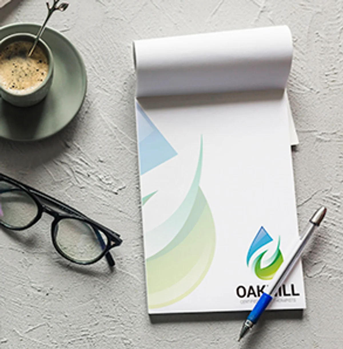 Custom branded notepads